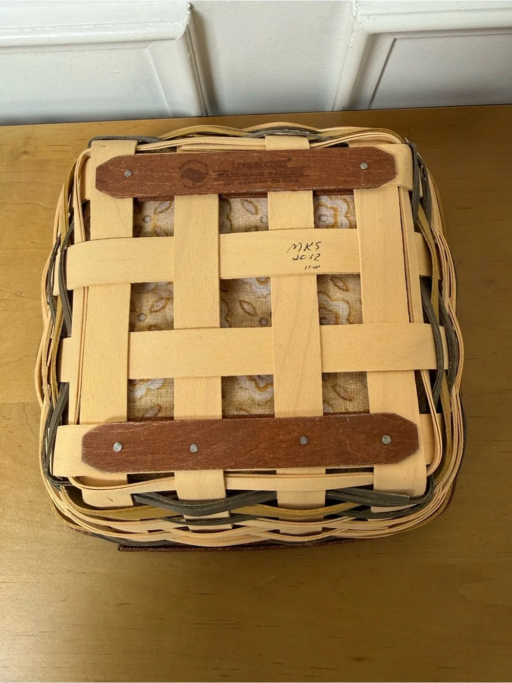 Longaberger woven basket
